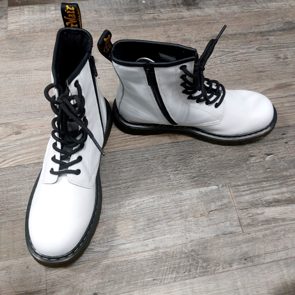 NEW White Doc Martens Boots